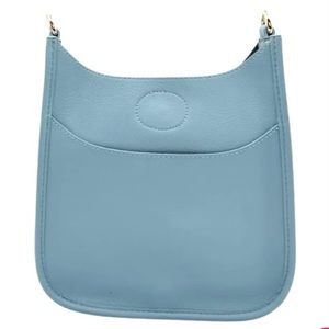 AHDORNED
Light Blue Mini Vegan Messenger bag with strap